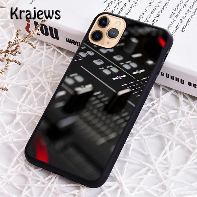 Krajews DJ-микшер Музыка Мягкий чехол для телефона Cover Для iPhone 17 Air 16 15 14 plus 11 12 13 pro max coque Оболочка Fundas