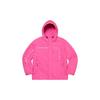 Supreme Куртка 'Black White' с логотипами-полосками из рипстопа Мужская SUP-FW20-162