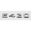 Car Rear Trunk Number Letter Sticker Tail Box Emblem Badge for Mercedes Benz E Class E300 E320 E350 E400 E420 E430 E500 E550ppp1
