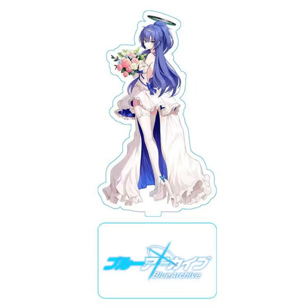Горячая Аниме Blue Archive Таканаси Хошино Косплей Игра Акриловая Фигурка Действия Подставка Модель Игрушка Декор Реквизит Коллекция Фанатов Подарок