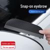 Car Rearview Mirror Rain Eyebrow Reflector - Universal Rain Cover for Reversing, Sunny Day Protection, Window Decoration and Water Retention.