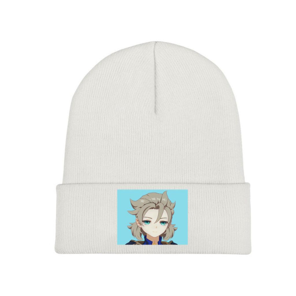 Самодовольная вязаная шапка Albedo Genshin Impact, шапки, зимняя шапка, теплая повседневная кепка для видеоигр, унисекс, женские подарки