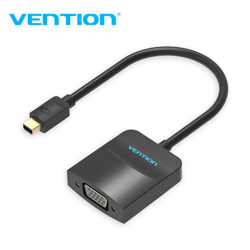 Адаптер Vention Displayport to VGA 1080P Display Port Male to VGA Female Converter для проектора HDTV монитора DP to VGA адаптер