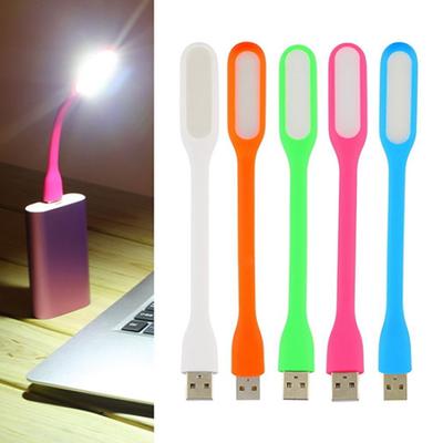 Гибкая яркая мини-светодиодная лампа USB для компьютера для чтения ноутбуков