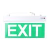 110?220V Acrylic 3W 12 LEDs Emergency Exit Sign Light Safety Indicator Lamp