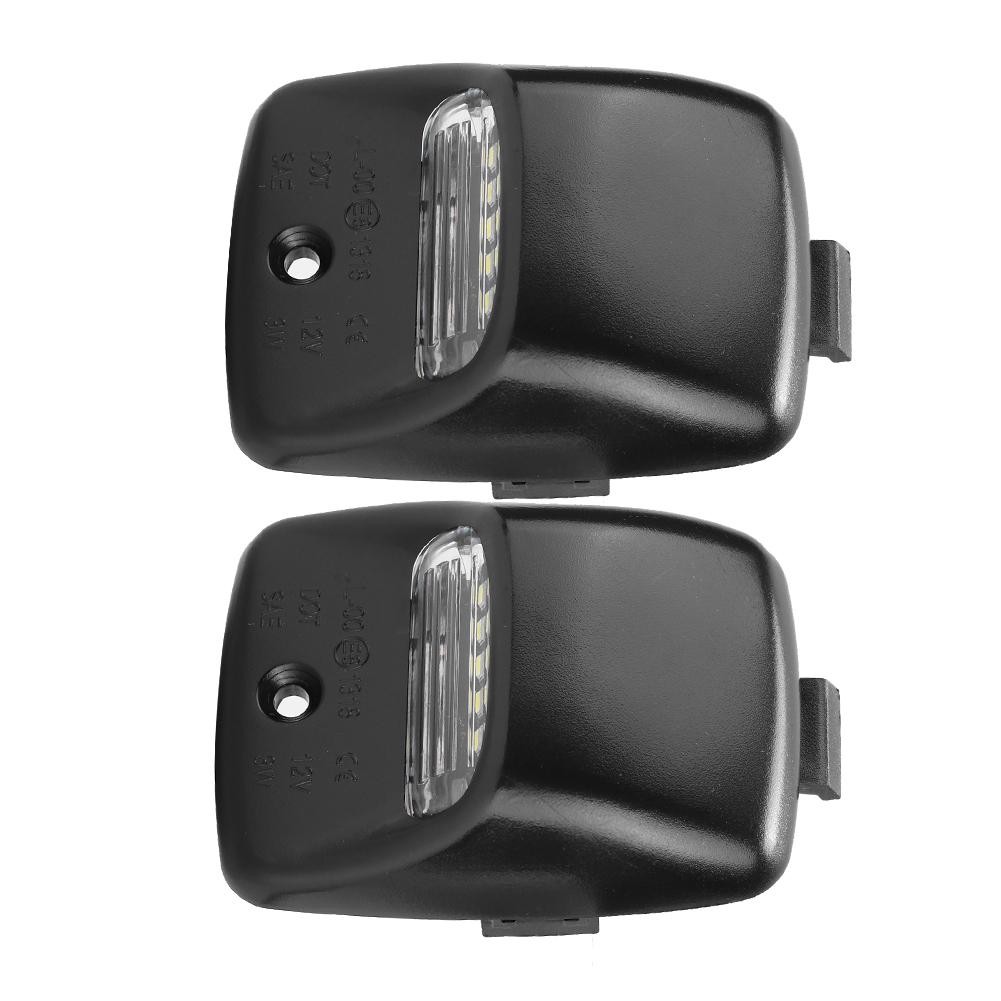 Пара 18 светодиодных фонарей подсветки номерного знака для Toyota Tacoma 20052015DC12V