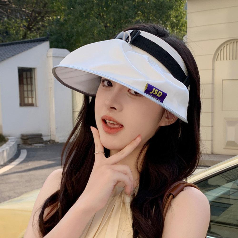 Можно использовать как сумку через плечо Женская шляпа от солнца Широкополые солнцезащитные шляпы Универсальная кепка с козырьком