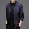 Весна Лето Мужские Деловые Куртки Однотонные Мужские Тонкие Куртки Пальто Повседневная Мужская Верхняя Одежда Мужское Пальто Куртка-бомбер