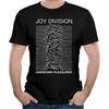 Joy Division Панк-плакат Unknown Pleasures Футболки Мужские