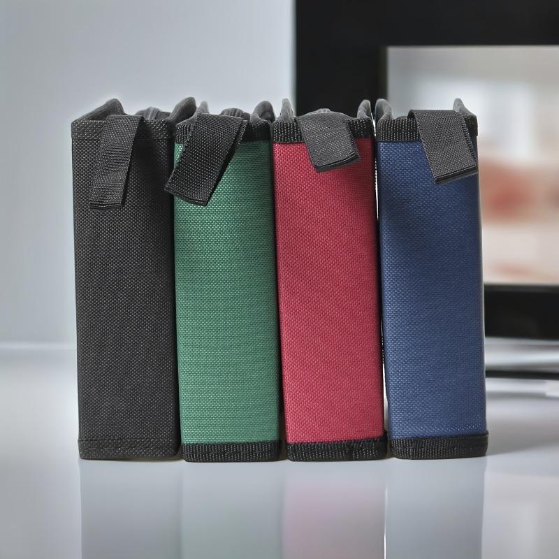 One Pack Contains 40 Tablets CD/DVD Case Holder: Portable Wallet Disc Storage Binder for Car, Home & Travel - Keep Your Discs