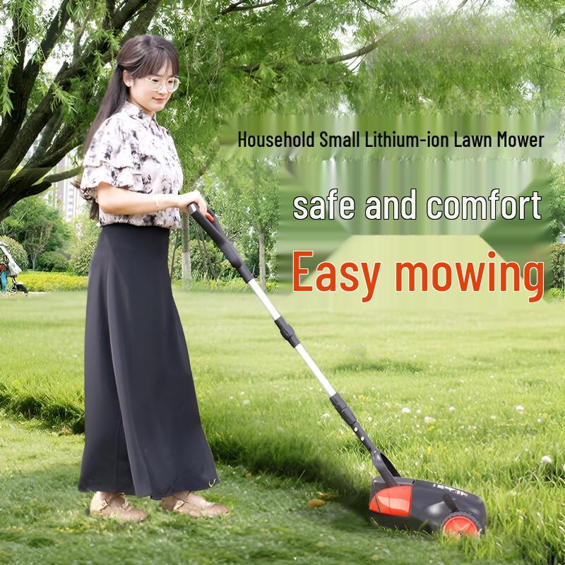 Self-Propelled Cordless Electric Lawn Mower CN plug (adapter included)