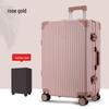 24-Inch Multifunctional Suitcase with Universal Wheels and New Lock System