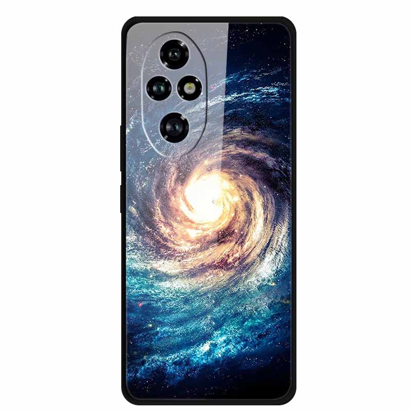 Tempered Glass Case For Honor 200 Pro Case Hard Phone Back Cover Soft Bumper For Honor 200 Pro Case Honor200 Pro 200Pro Bag Capa
