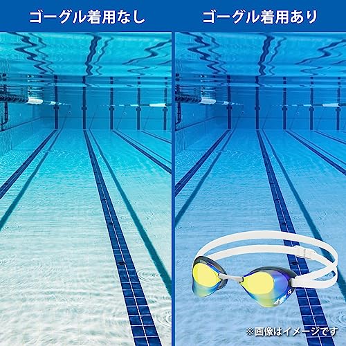 [Вид] Очки для соревнований Blade WORLD AQUATICS одобрены Гоночная модель Зеркальные SWIPE против запотевания Четкое зрение простым протиранием Без уплотнителя Посадка