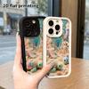 Phone case: 2D flat, suitable for iPhone 18, 17, 16, 15, 14, 13, 12 Pro protective cases, Coral Playground, perfect Christmas and Halloween holiday gi