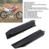 2 шт., глянцевая черная крышка передней вилки, замена для Honda CRF250R CRF250X CRF450R CR125 CR250 CRF 450 RX, аксессуары