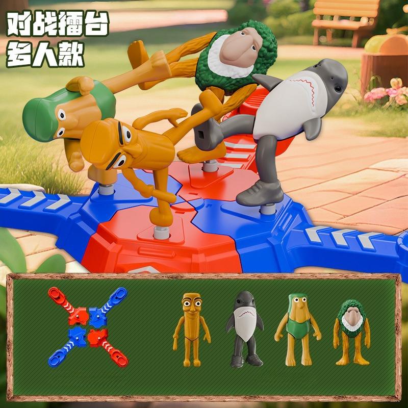 Новые игрушки Tung Tung Tung Sahur Battle Игрушки для вечеринок Игры для вечеринок Ai Итальянский Мозголом Игрушка для взаимодействия родителей и детей Игрушка для детей Подарок Подарок на день рождения ребенка
