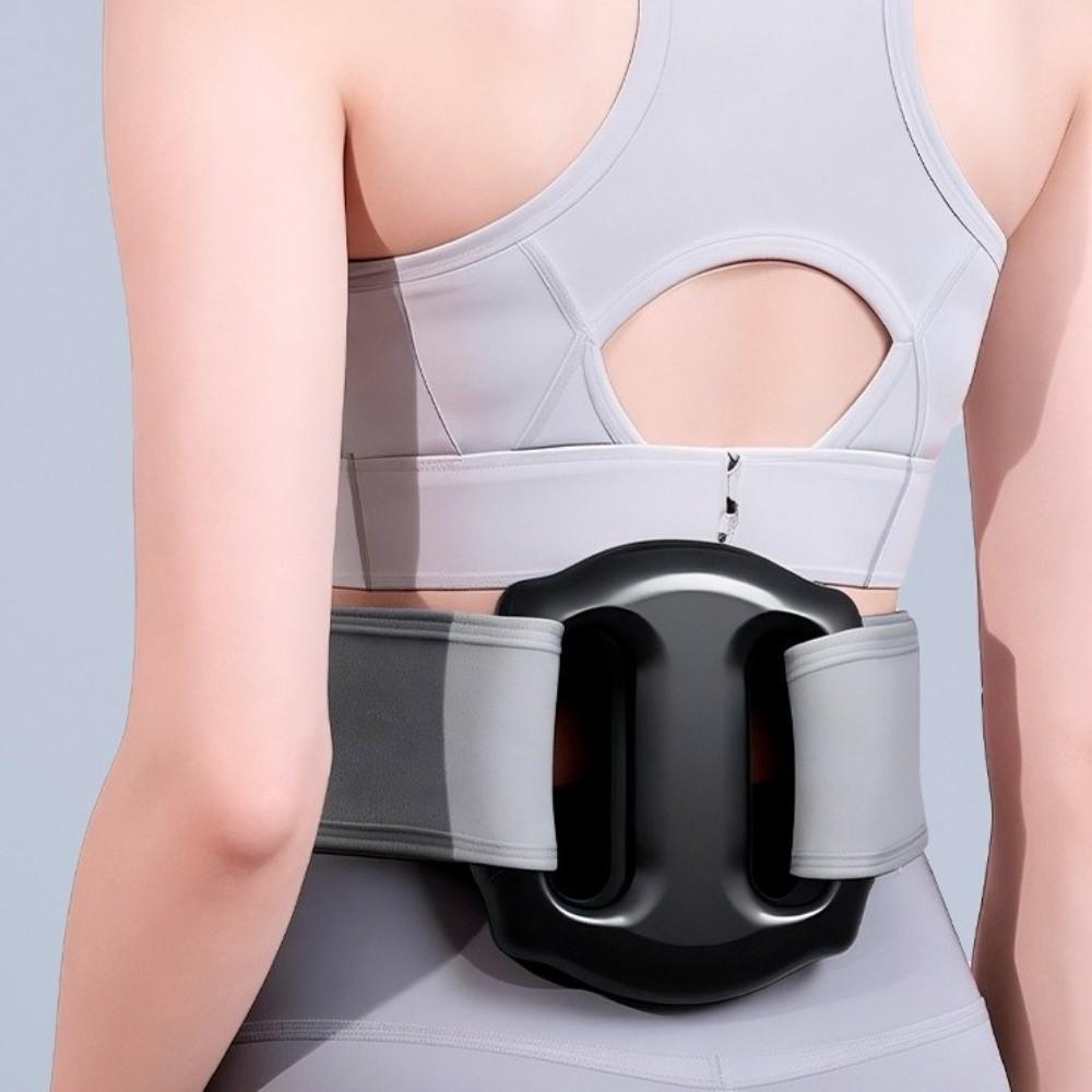 Hot Compress Electric Fascia Ring Portable Muscle Handheld Massager Yoga
