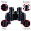 80x80 Hiking Hunting Binoculars Optical High Definition Lenses HD Professional Zoom Binoculars