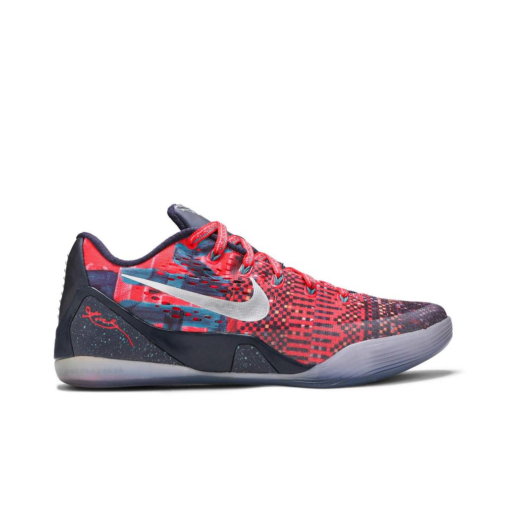 Nike Kobe 9 EM Premium 'Philippines' (Unisex) Laser Crimson / Reflective Silver / Obsidian Basketball Shoes 669630 604