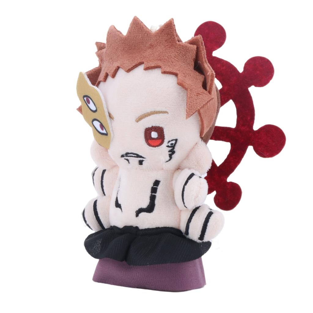 Jujutsu Kaisen Plush Ryomen Sukuna Soft Anime Stuffed Toy Cursed King Sukuna Plushie Toy for Fans Collectible Gift Rome Decor