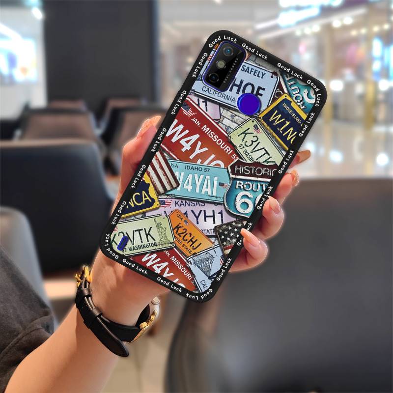 Anti-knock Durable Phone Case For Tecno Spark6 GO/5 GO/GO 2020/GO 2021 Cover Dirt-resistant TPU Silicone Full Wrap Cute