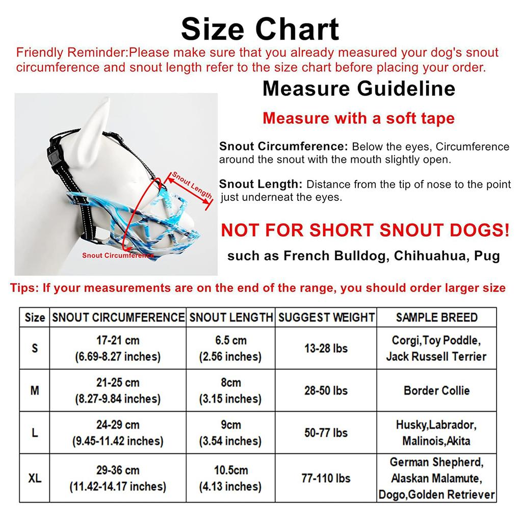 Намордники для домашних собак, улучшенные мягкие дышащие намордники для клеток, регулируемые защитные намордники для собак, защита от лая и укусов для маленьких и больших собак