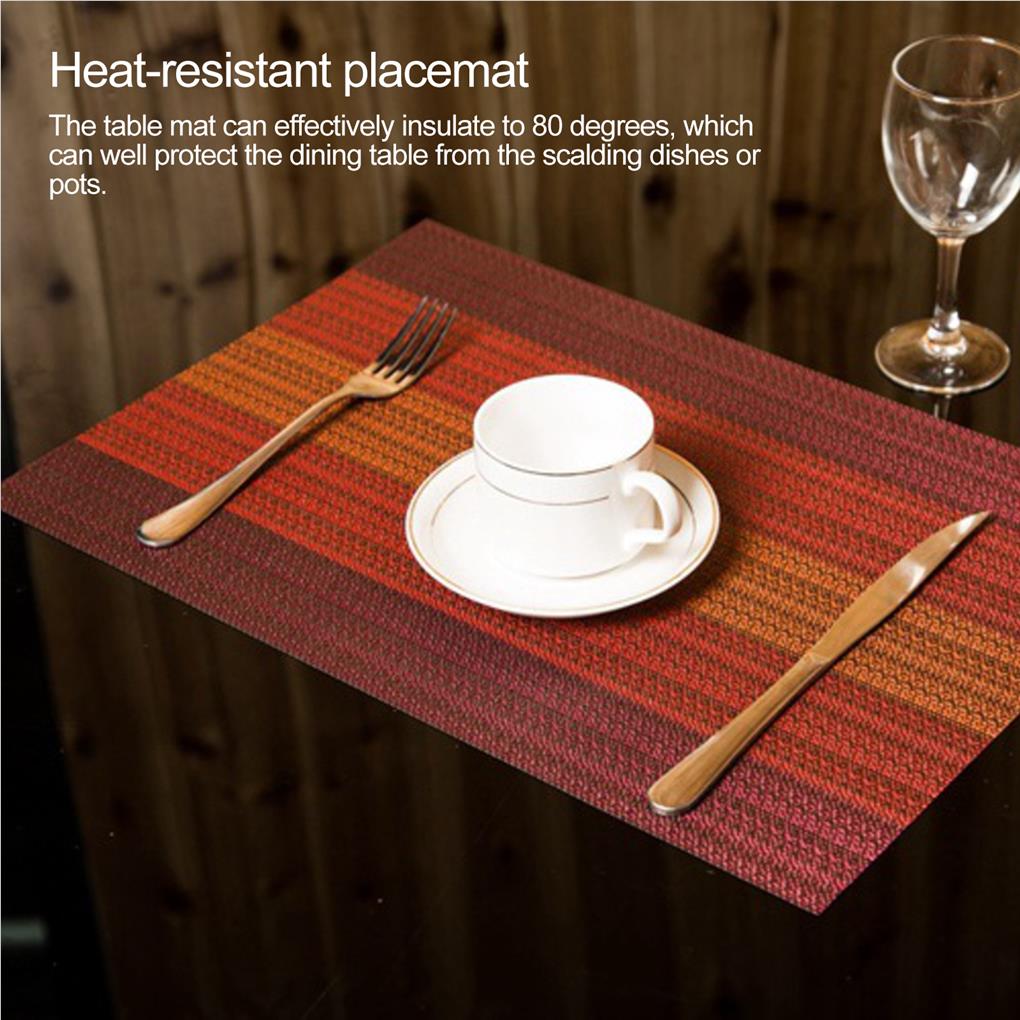 6X Обеденный коврик Подставка под чашку Настольная салфетка Элегантный ple Многоцелевой Исполнение Декор Домашний Дом Декоративный