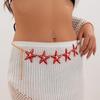 European American Ocean Vacation Style Colorful Starfish Waist Chain Sexy Beach Pearl Belly Fashion Jewelry Body Chain