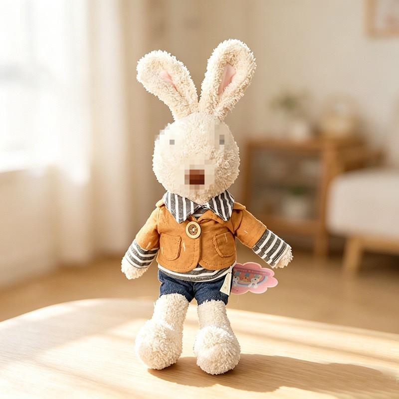 [Cloth Only]  30cm Sugar Rabbit Sucre Rabbit Doll Baby Enlightenment Toys Comfort Doll, Wedding Doll Doll Accessory