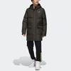 Adidas Neo Winter Down Parka Спортивная куртка средней длины с капюшоном Мужская верхняя одежда Земляно-коричневый GJ8779