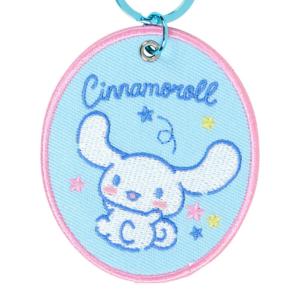 Sanrio Cinnamoroll Embroidered Patch Keychain Awards 1st 485845 (Character Edition) Polyester/Steel