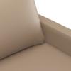 Vidaxl 3-Osobowa Sofa, Cappuccino, 180 Cm, Sztuczna Skóra