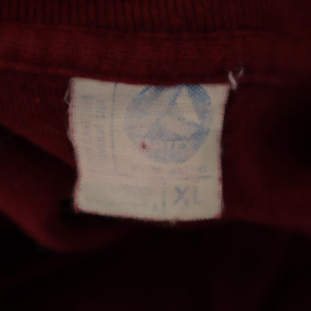 ARTEX 70s Vintage Made In USA Short Sleeve College 3-tier Print T-shirt Men's Used