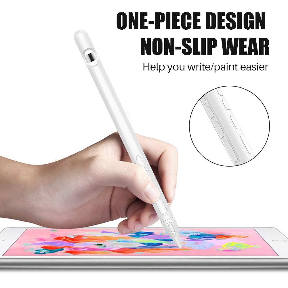 Силиконовый чехол для Apple Pencil Противоскользящий держатель для карандаша Рукав Защитная крышка