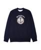 Вышитая толстовка BROOKS BROTHERS (военно-морской флот) (Bbnpmm9202Qes)