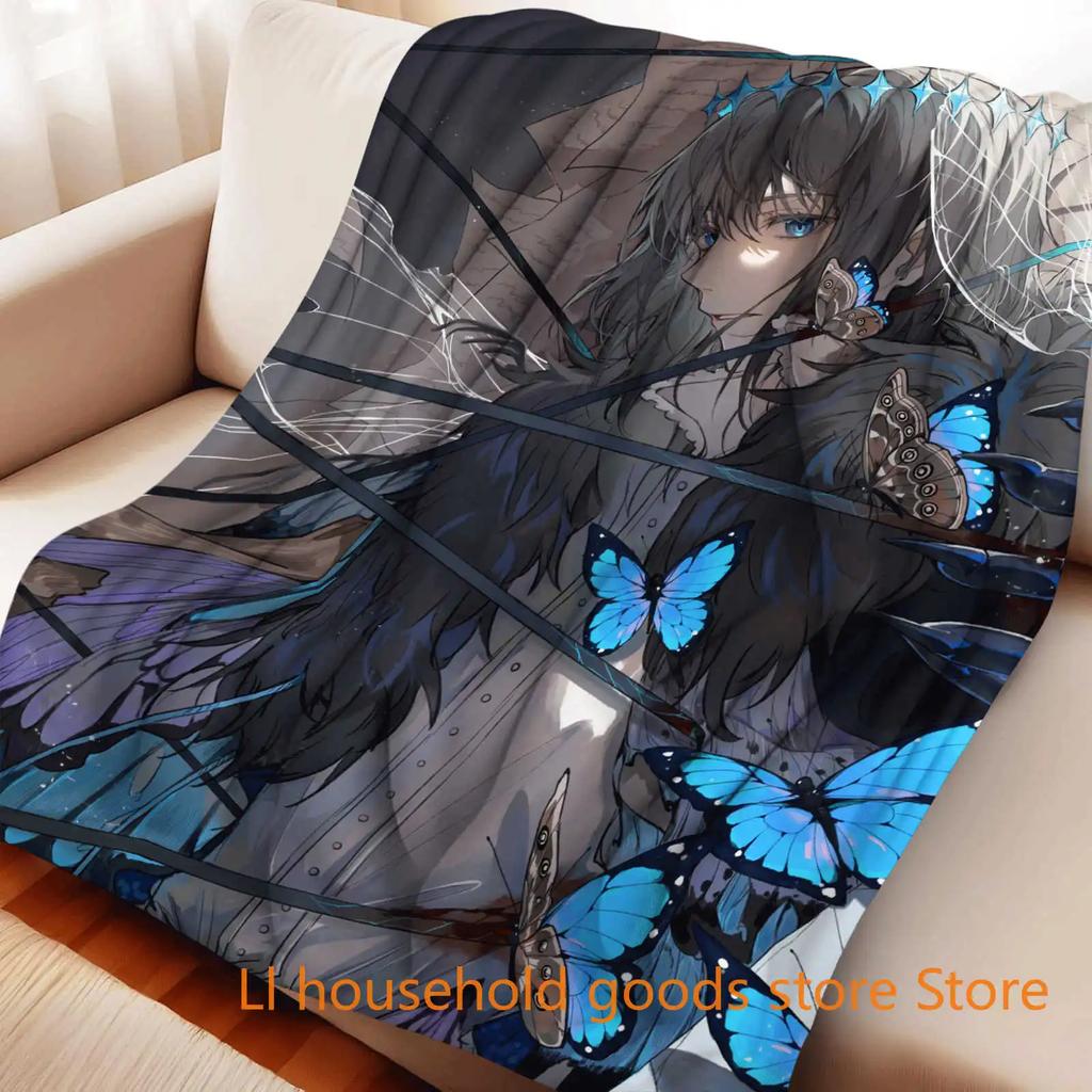 UltraSoft Premium Flannel Throw Blanket for Cozy Naps  Relaxation Perfect Lightweight Air Conditioning Companion