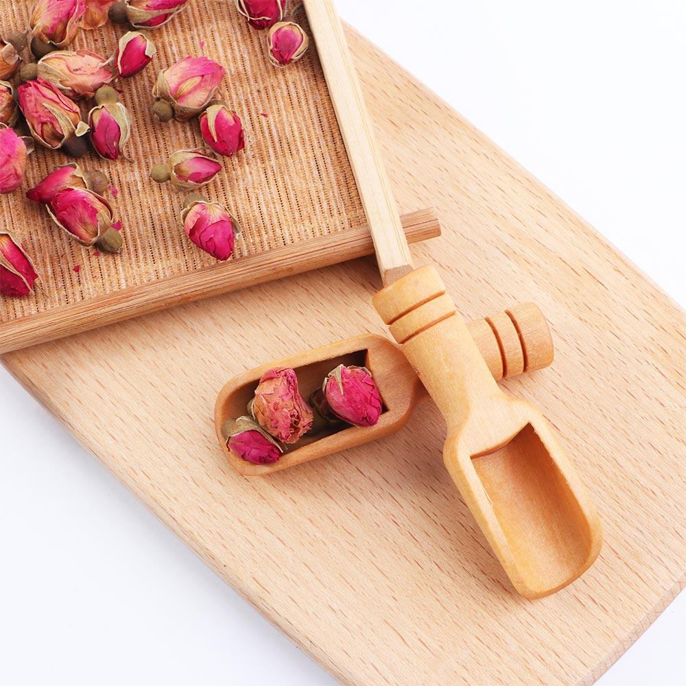 Baking Tools Kitchen Utensils Sugar Tea Spoon Bath Salt Spoon Coffee Tea Scoops Wooden Spoon