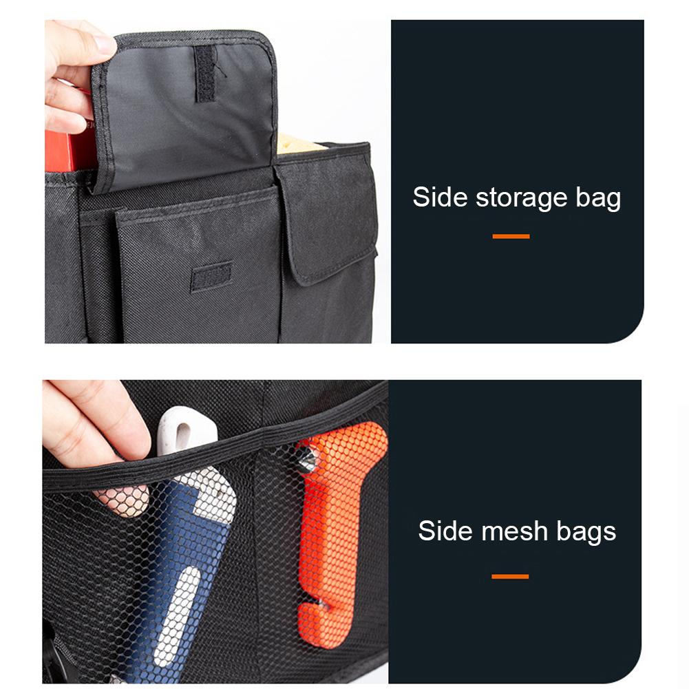 Багажник для автомобиля, грузовика, внедорожника, складной контейнер-органайзер большой емкости, складной багажник, органайзер, многосекционный