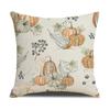 Autumn Thanksgiving Pillow Cases Cotton Linen Cushion Case Pumpkin Cushion Cover Fall Farmhouse Home Party Decor Pillow Cover