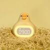 Touch Control Big Goose Alarm Clock Creative Cute Bedside Clock  Children's Wake-Up