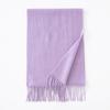 Thickened Autumn and Winter Plaid 100 Wool Scarf Atmosphere Women's All-match Fashion Warm Wool Scarf Comfortable Shawl