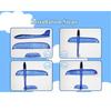 Large Foam Plane Glider Hand Throw Airplane Inertial EPP Bubble Planes Outdoor Launch Kids Toys for Children Boys Gift