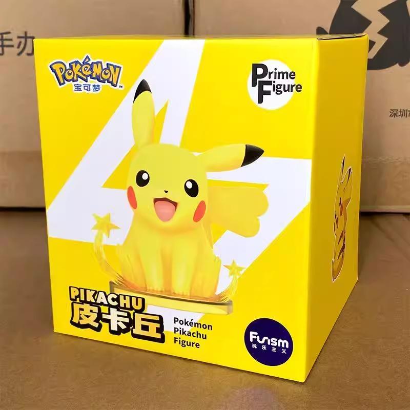 Funism Action Figures Series Eevee Pikachu Nebula Party Style Collectible Figurines Desktop Decorations Toys