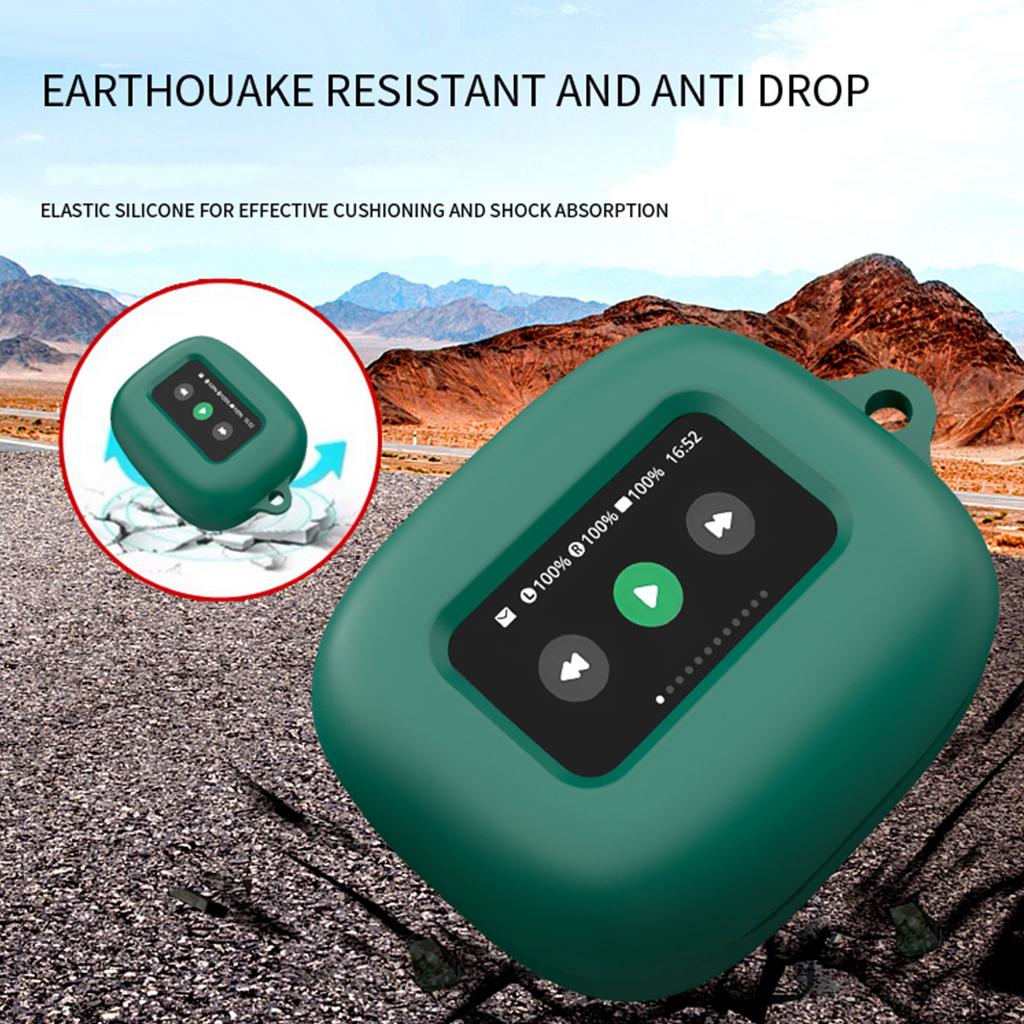 Защитный силиконовый чехол AntiScratch для наушников JBL Live Beam 3, нецарапающийся чехол, пылезащитный корпус