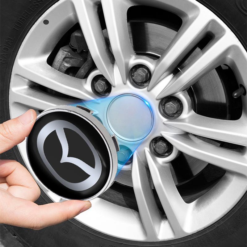 4 шт. 60 мм Центральный колпачок ступицы колеса автомобиля Автоаксессуары для Mazda 3 6 CX5 2 CX3 CX9 MX5 RX8 Axela Demio MS CX5 2 Axela Demio Atenza MS GJI GH BK MP