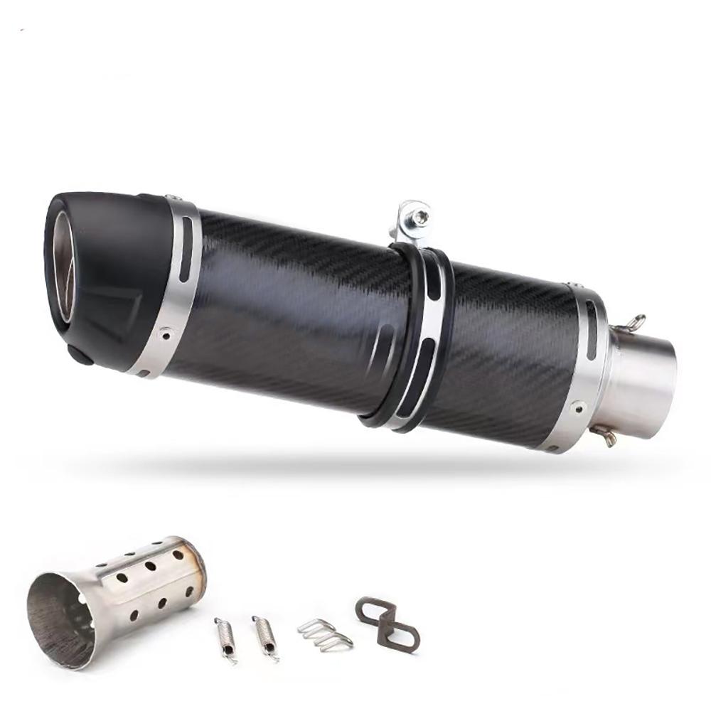 51mm Motorcycle Exhaust Muffler Pipe Escape Moto With DB Killer for Z1000 Z900 GSR600 FZ6N R1 R6 R3
