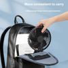 Portable Handheld High Speed Cooling Fan 10000mAh 3 Speed Adjustable Cooling Fan Rechargeable Folding Fan for Camping