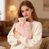 Очень большая экологичная плюшевая грелка – Зимнее тепло с приятным для кожи флисом