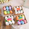 1 Set Easter Egg Painting Kit Creative Cartoon Easter Egg Coloring Craft Kits DIY Craft Set for Kids